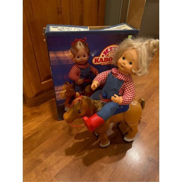 Vintage 1984 Kitt and Kaboodle doll and horse with original box - Picture 1 of 6